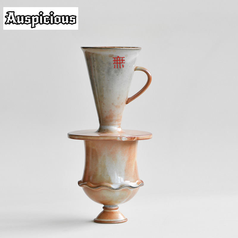 Vintage Collectible Pottery - Boutique Grobe Keramik Handgemachte Kaffeetasse Set