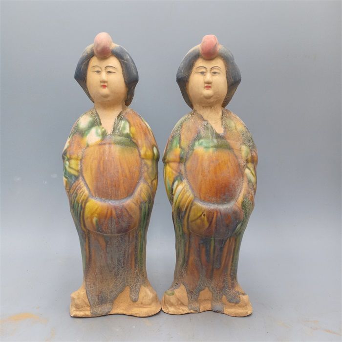 Alte Sammlung Tang Sancai bema – Vintage Collectible Pottery Bewertung und Preis