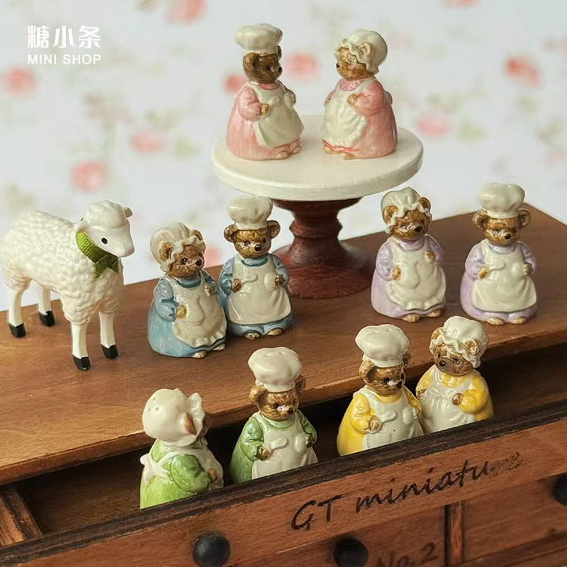 1:6 1:12 Miniatur Vintage Bär  – Vintage Toy Collector Bewertung und Preis