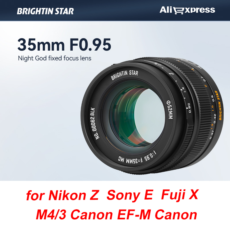 Brightin Star 35 mm F0,95 APS- – Film Camera 35Mm Bewertung und Preis