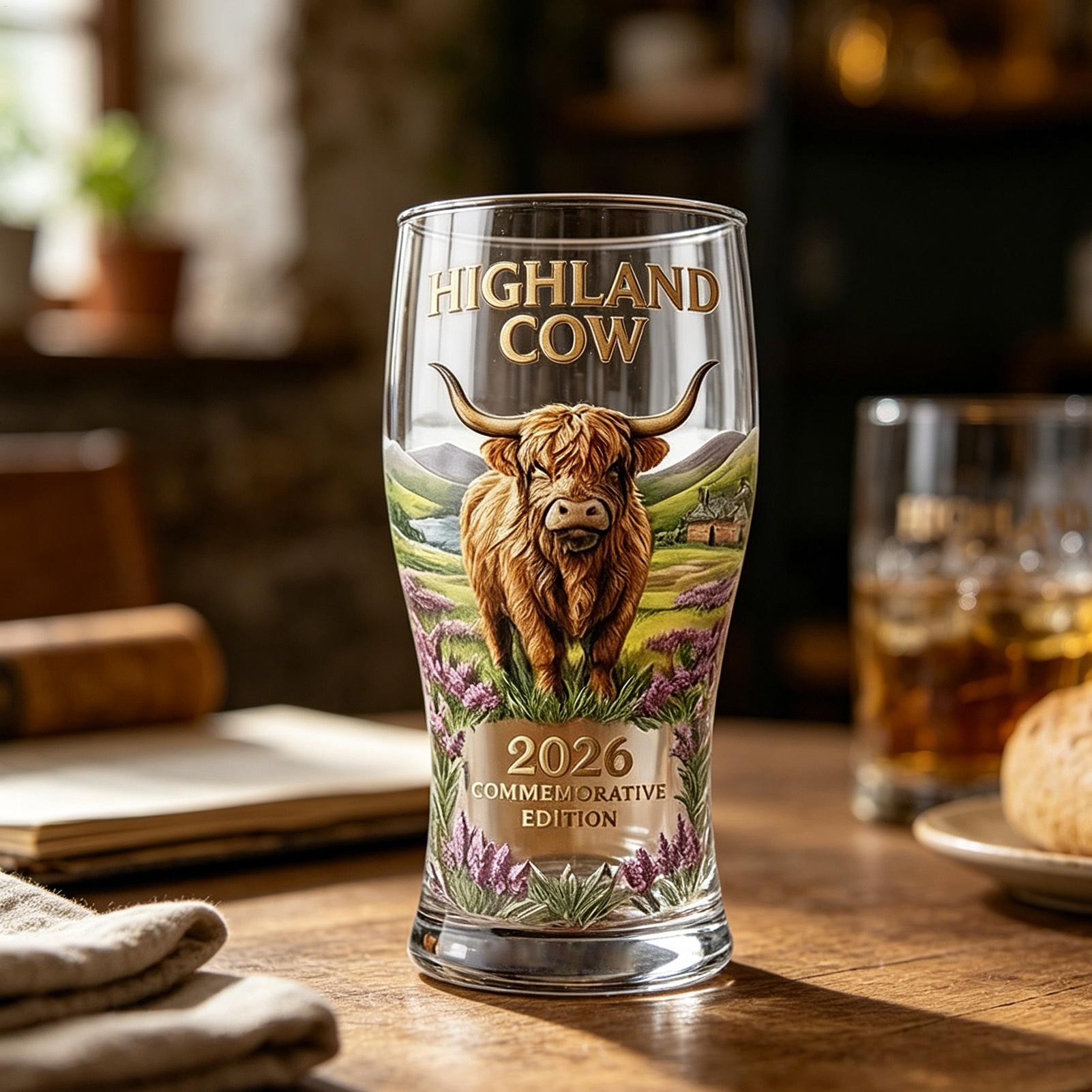 Whiskey-Glas mit Kuh-Motiv, Vi – Vintage Collectible Glass Bewertung und Preis